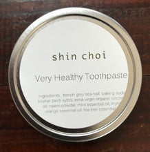 Load image into Gallery viewer, French Grey Sea Salt and Baking Soda Toothpaste